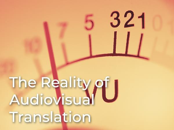 The Reality of Audiovisual Translation