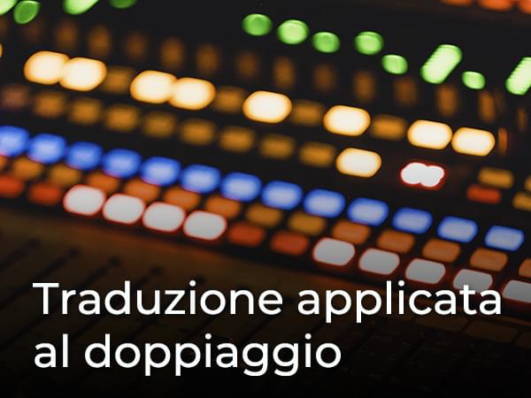 Traduzione applicata al doppiaggio