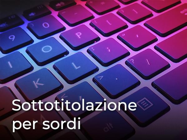 Sottotitolazione per sordi